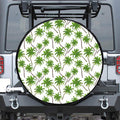 Palm Tree Pattern Print Tire Cover