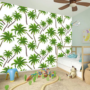 Palm Tree Pattern Print Wall Sticker