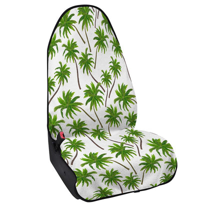 Palm Tree Pattern Print Waterproof Car Seat Cover