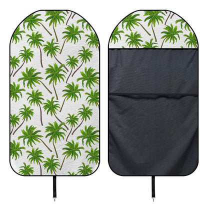 Palm Tree Pattern Print Waterproof Car Seat Cover