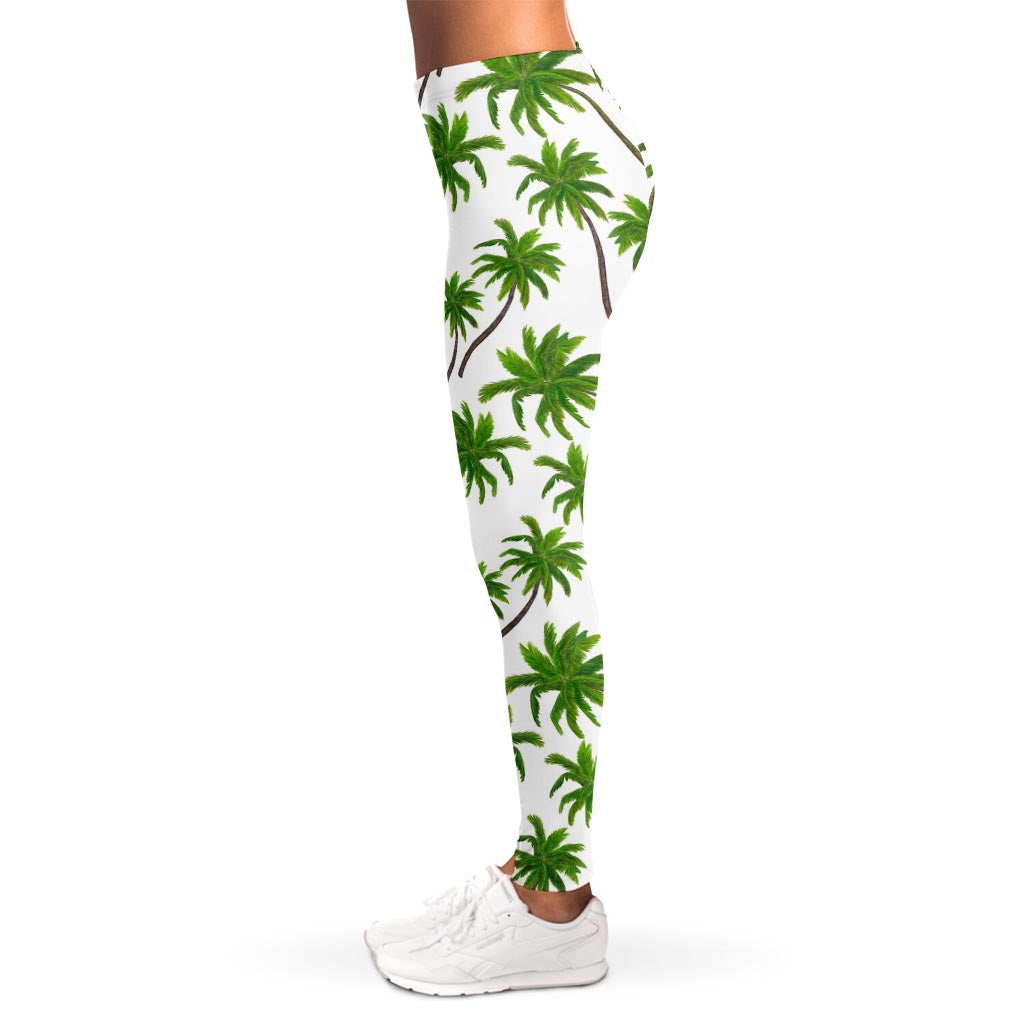 Palm Tree Pattern Print Women's Leggings