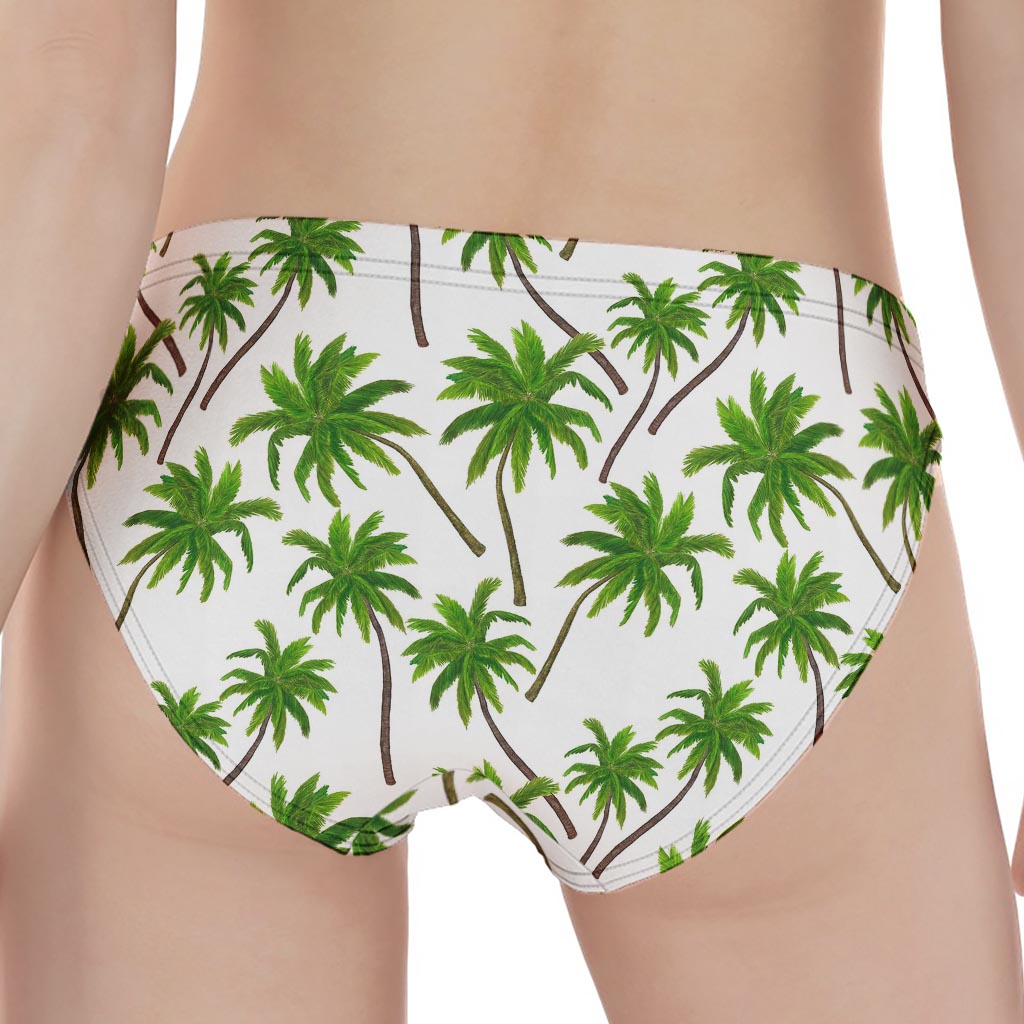 Palm Tree Pattern Print Women's Panties