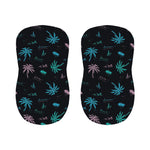 Palm Tree Summer Beach Pattern Print Bar Stool Covers