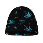 Palm Tree Summer Beach Pattern Print Beanie