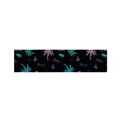 Palm Tree Summer Beach Pattern Print Bed Runner
