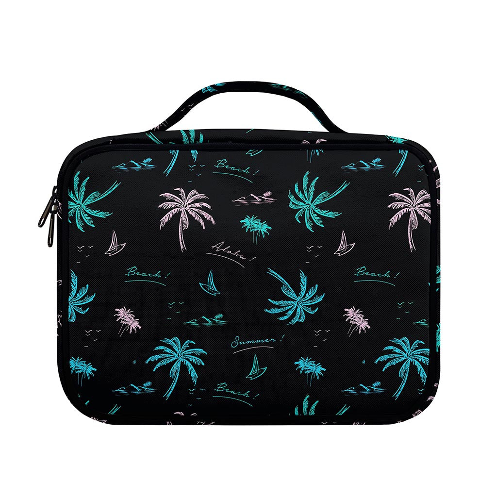 Palm Tree Summer Beach Pattern Print Briefcase Bible Bag