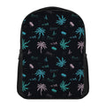 Palm Tree Summer Beach Pattern Print Casual Backpack