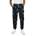 Palm Tree Summer Beach Pattern Print Cotton Sweatpants