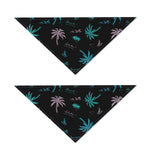 Palm Tree Summer Beach Pattern Print Dog Bandana