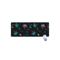 Palm Tree Summer Beach Pattern Print Extended Mouse Pad