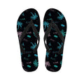 Palm Tree Summer Beach Pattern Print Flip Flops