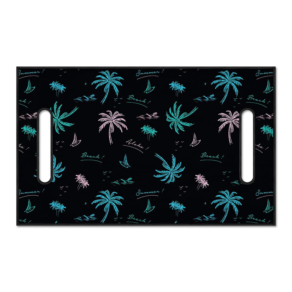 Palm Tree Summer Beach Pattern Print Golf Cart Seat Cover