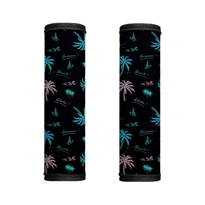 Palm Tree Summer Beach Pattern Print Handle Covers