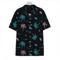 Palm Tree Summer Beach Pattern Print Hawaiian Shirt