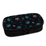 Palm Tree Summer Beach Pattern Print Insulin Cooler Travel Case
