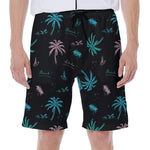 Palm Tree Summer Beach Pattern Print Men's Beach Shorts