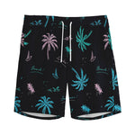 Palm Tree Summer Beach Pattern Print Men's Sports Shorts