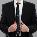 Palm Tree Summer Beach Pattern Print Necktie