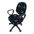 Palm Tree Summer Beach Pattern Print Office Chair Cover
