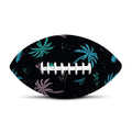 Palm Tree Summer Beach Pattern Print Rugby Ball