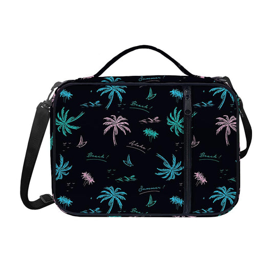 Palm Tree Summer Beach Pattern Print Shoulder Strap Bible Bag