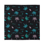 Palm Tree Summer Beach Pattern Print Silk Bandana