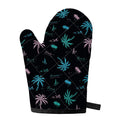 Palm Tree Summer Beach Pattern Print Single Oven Mitt