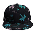 Palm Tree Summer Beach Pattern Print Snapback Cap