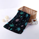 Palm Tree Summer Beach Pattern Print Towel