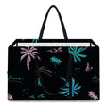Palm Tree Summer Beach Pattern Print Utility Tote Bag