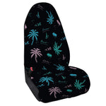 Palm Tree Summer Beach Pattern Print Waterproof Car Seat Cover