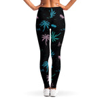 Palm Tree Summer Beach Pattern Print Women's Leggings