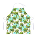Palm Tree Tropical Pattern Print Adjustable Apron