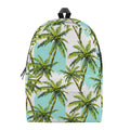 Palm Tree Tropical Pattern Print School Backpack