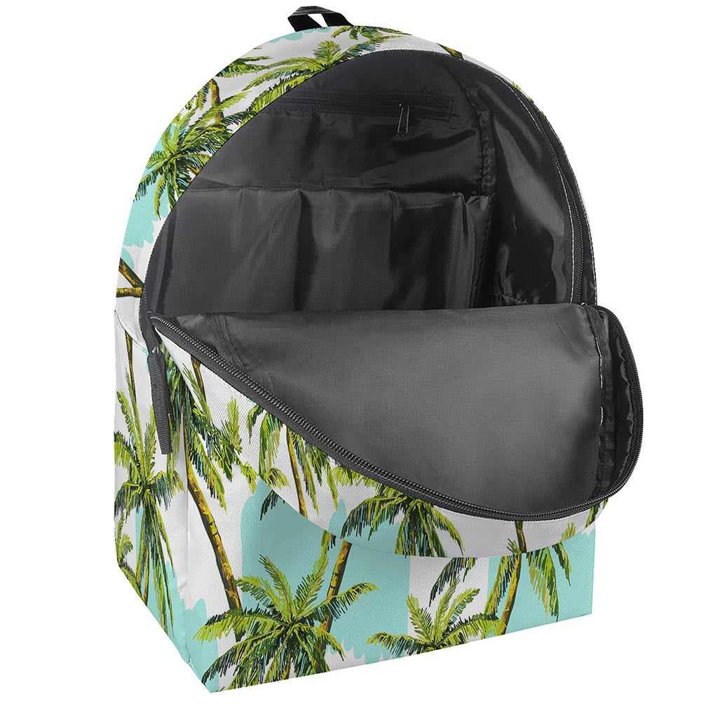 Palm Tree Tropical Pattern Print Backpack
