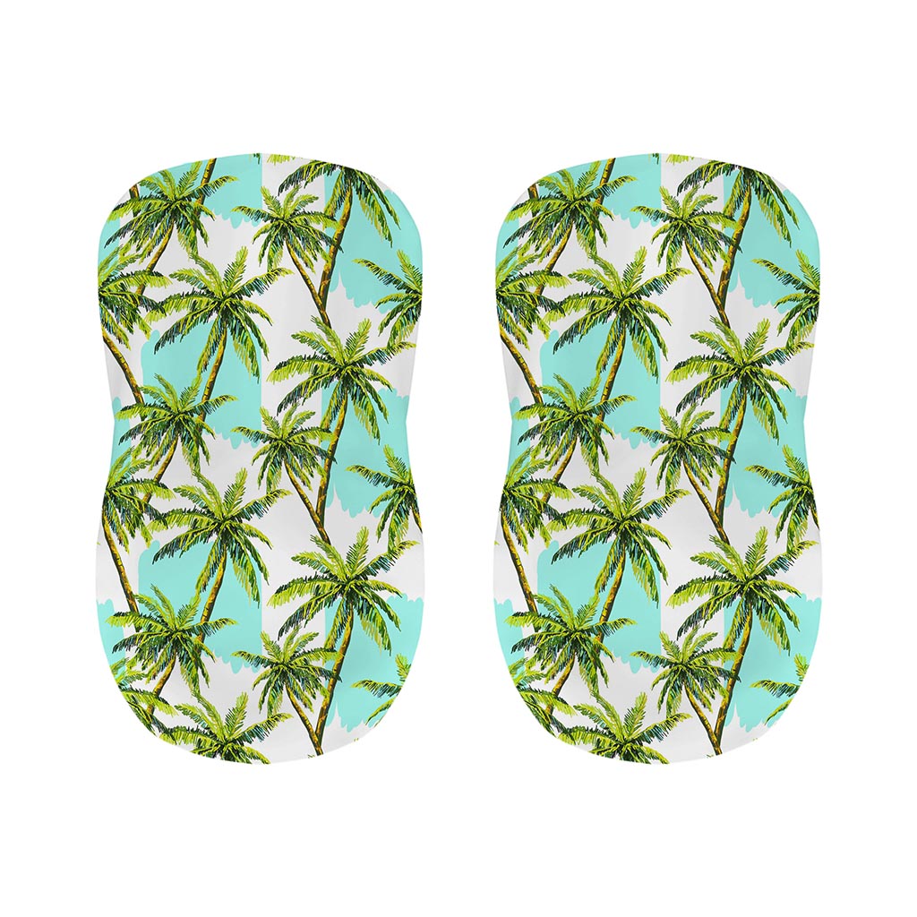 Palm Tree Tropical Pattern Print Bar Stool Covers
