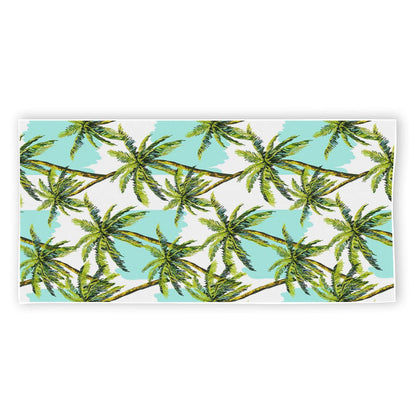 Palm Tree Tropical Pattern Print Beach Towel