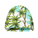 Palm Tree Tropical Pattern Print Beanie