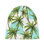 Palm Tree Tropical Pattern Print Beanie