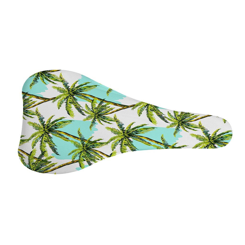 Palm Tree Tropical Pattern Print Bicycle Seat Cover