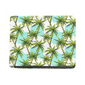 Palm Tree Tropical Pattern Print Bifold Wallet