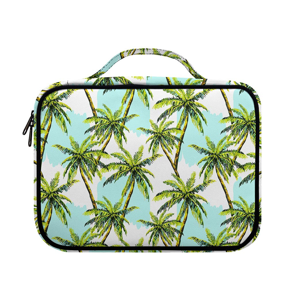 Palm Tree Tropical Pattern Print Briefcase Bible Bag