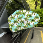 Palm Tree Tropical Pattern Print Car Side Mirror Covers