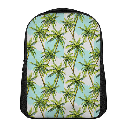 Palm Tree Tropical Pattern Print Casual Backpack