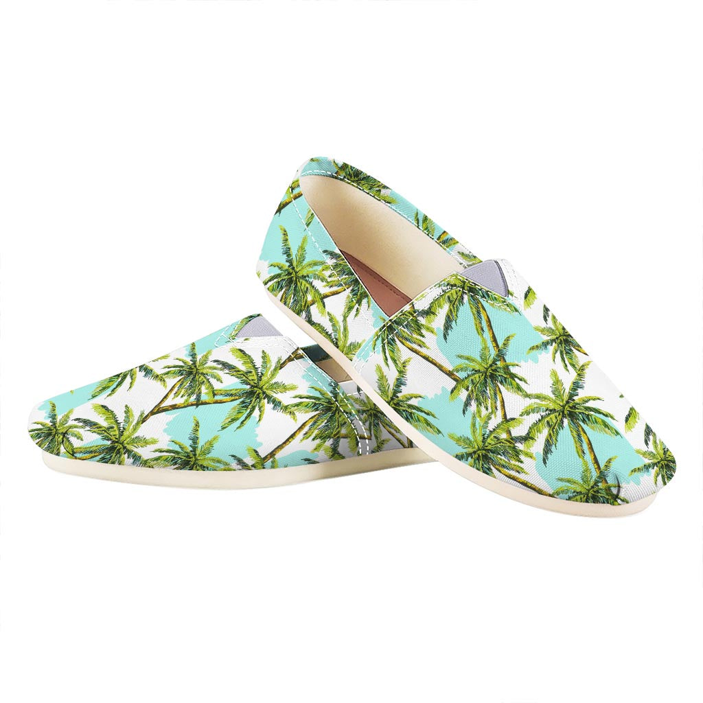 Palm Tree Tropical Pattern Print Casual Shoes