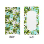 Palm Tree Tropical Pattern Print Changing Pad Cover