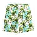 Palm Tree Tropical Pattern Print Cotton Shorts