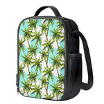 Palm Tree Tropical Pattern Print Crossbody Lunch Bag
