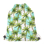 Palm Tree Tropical Pattern Print Drawstring Bag