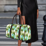 Palm Tree Tropical Pattern Print Duffle Bag